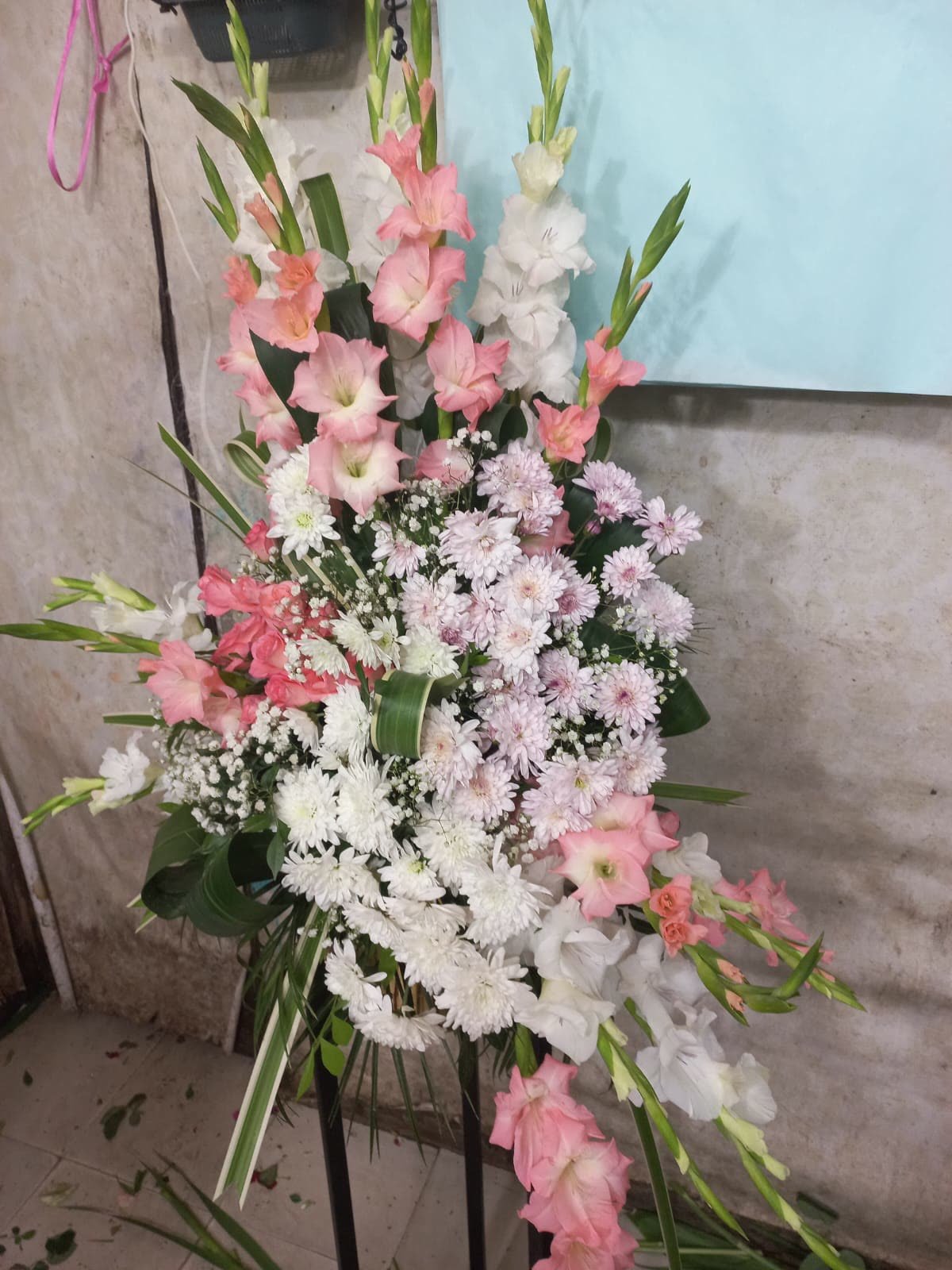 Standing Flower Arrangement by Shah G Flowers
