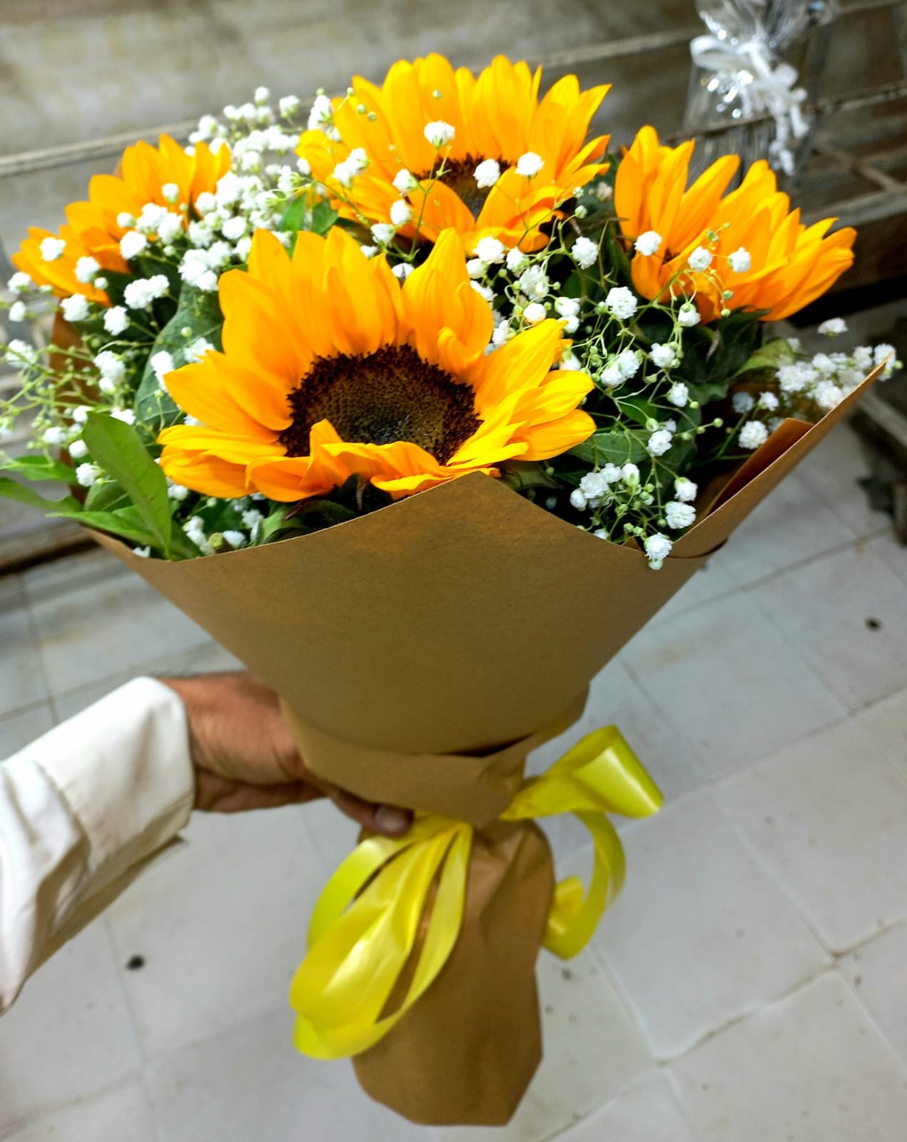 Sunflower Bouquet by Shah G Flowers